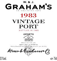 1983 Graham's Porto Vintage Port