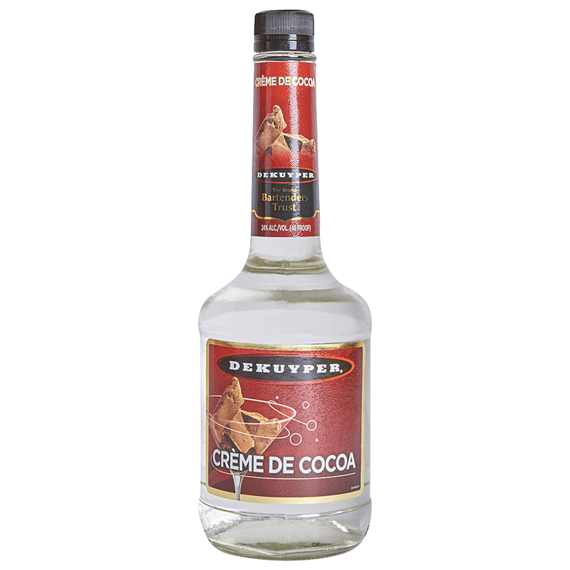DeKuyper Creme de Cacao White Liqueur 750ml
