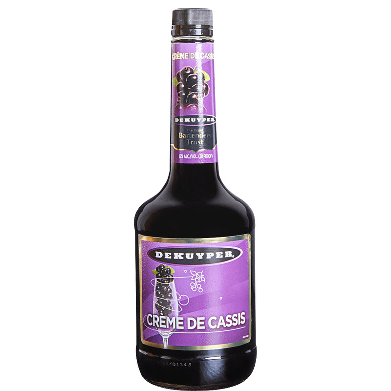 DeKuyper Creme de Cassis Liqueur 750ml