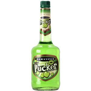 DeKuyper Sour Apple Pucker Liqueur 750ml
