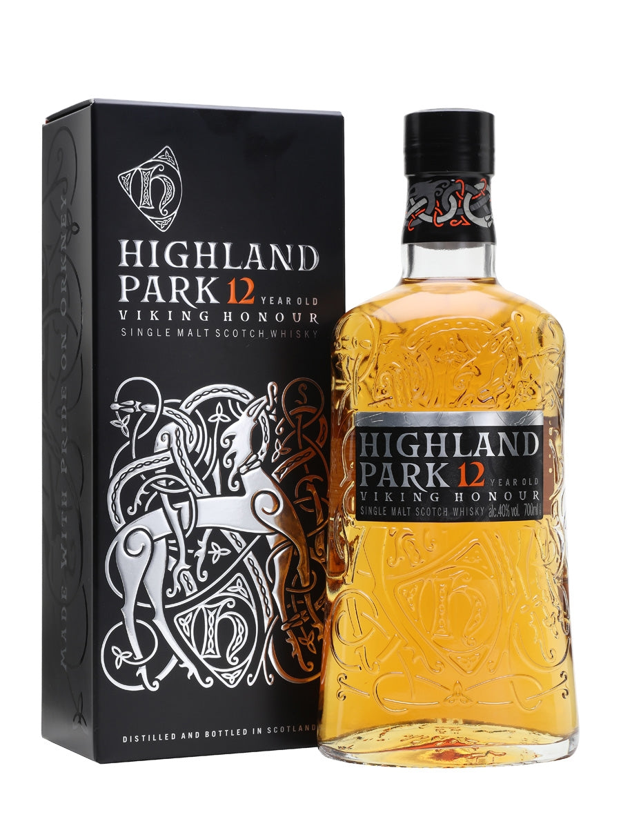 ウイスキー highland Park 木箱 12years 700ml Highland Park 12 yr Single Malt Whiskey 750ml — MacArthur Beverages