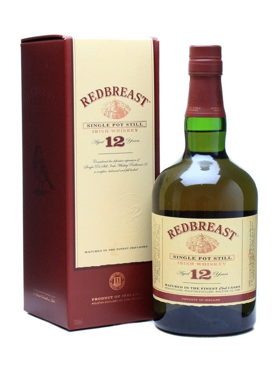 Redbreast 12 yr Single Pot Still Whiskey 750ml