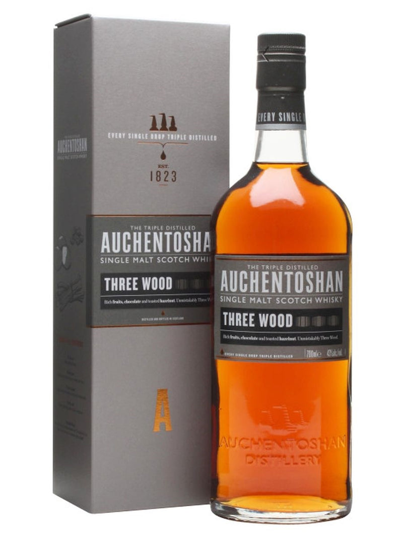 Auchentoshan Three Wood Whiskey 750ml