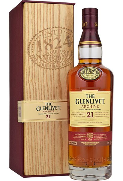 Glenlivet 21 yr Archive Whiskey 750ml