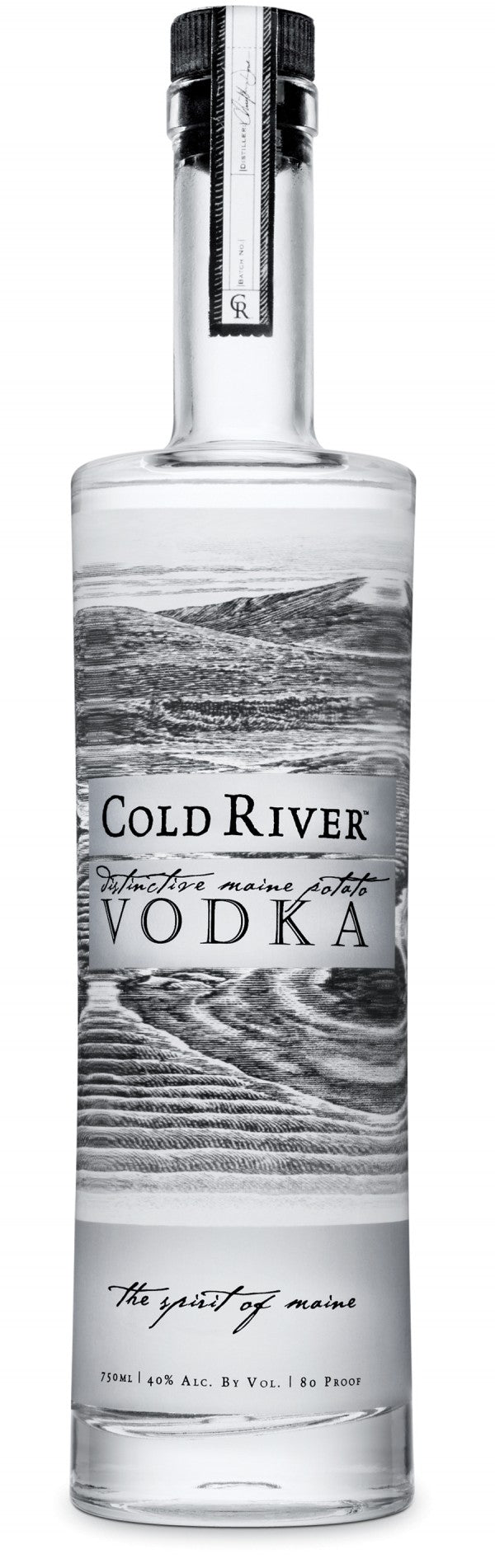 Cold Vodka Cold River Vodka 750ml — MacArthur Beverages