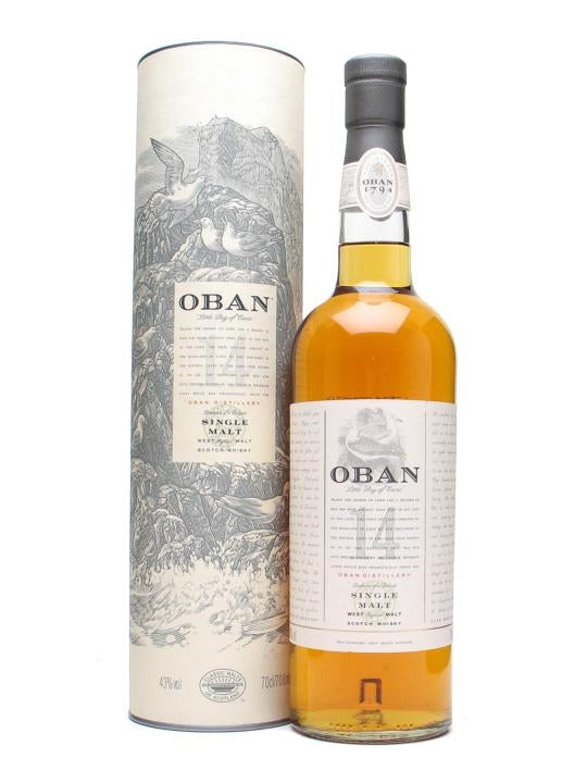 Oban 14 yr Single Malt Whiskey 750ml