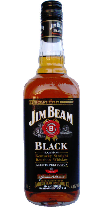 Jim Beam Black Extra Aged Bourbon Whiskey 750ml