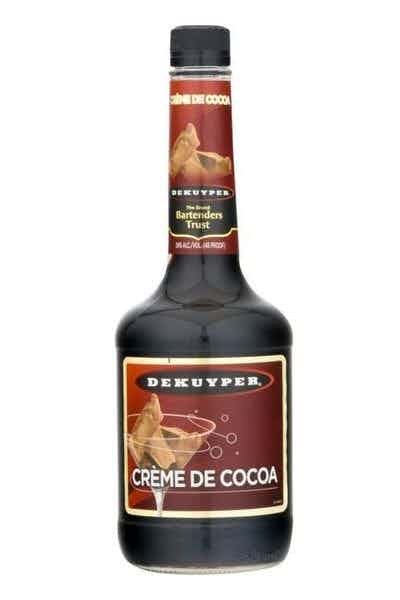DeKuyper Creme de Cacao Dark  Liqueur 750ml
