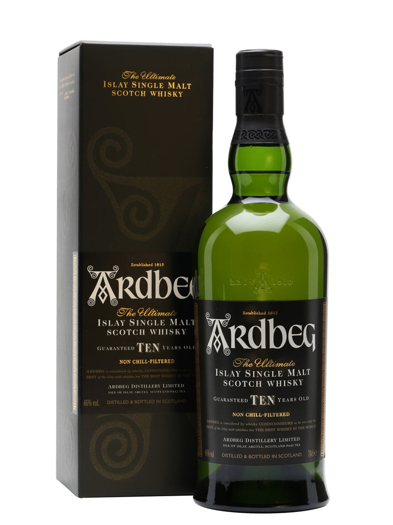Ardbeg 10 yr Single Malt Whiskey 750ml