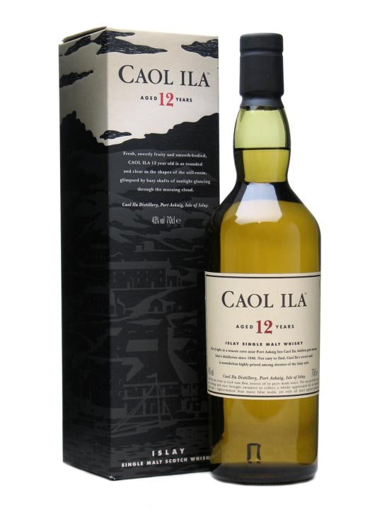 Caol Ila 12 yr Whiskey 750ml