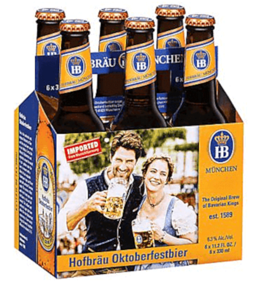 Hofbrau Munchen Oktoberfestbier 6pk