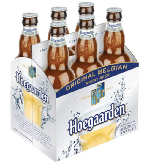 Hoegaarden - Witbier Blanche 6pk bottle