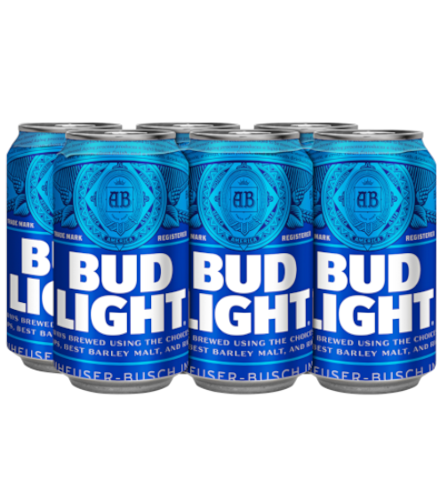 Bud Light 6pk cans
