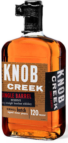 Knob Creek Single Barrel Reserve Bourbon Whiskey 750ml