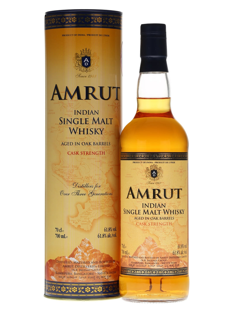 Amrut Cask Strength Whiskey 750ml