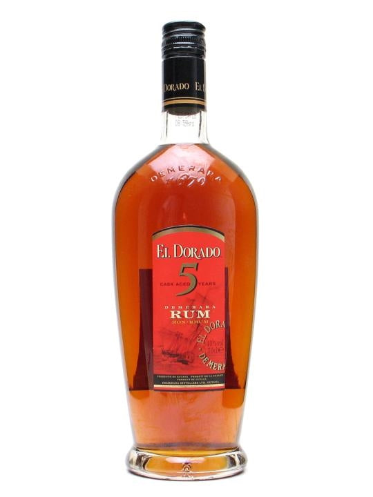 El Dorado 5 yr Rum 750ml