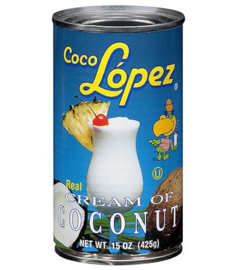 Coco Lopez Cream of Coconut 15oz
