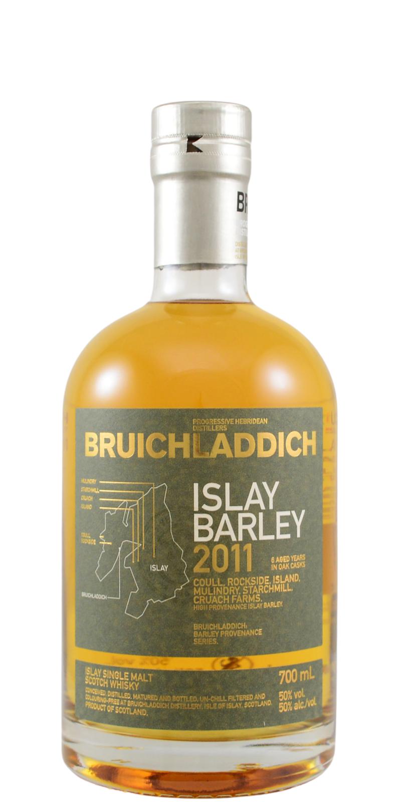 Port Charlotte 8 yr Islay Barley 2013 Heavily Peated Single Malt Whiskey 750ml