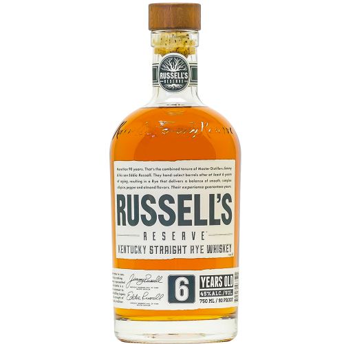 Russell's Reserve Rye 6 yr Whiskey 750ml