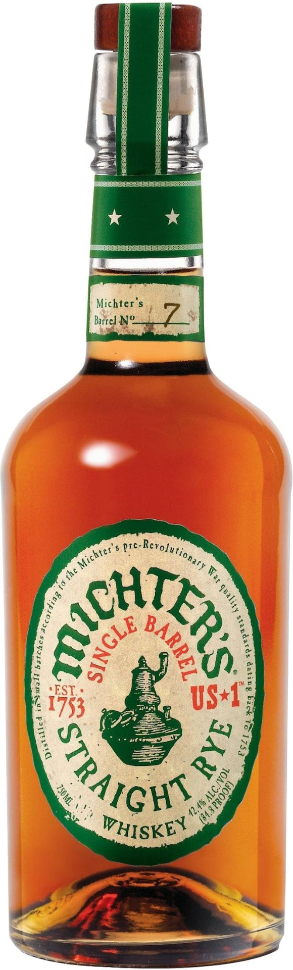 Michter's Single Barrel Rye (US*1) Whiskey 750ml