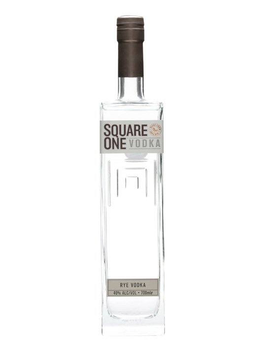 Square One (100% certified organic american rye)  Vodka 750ml