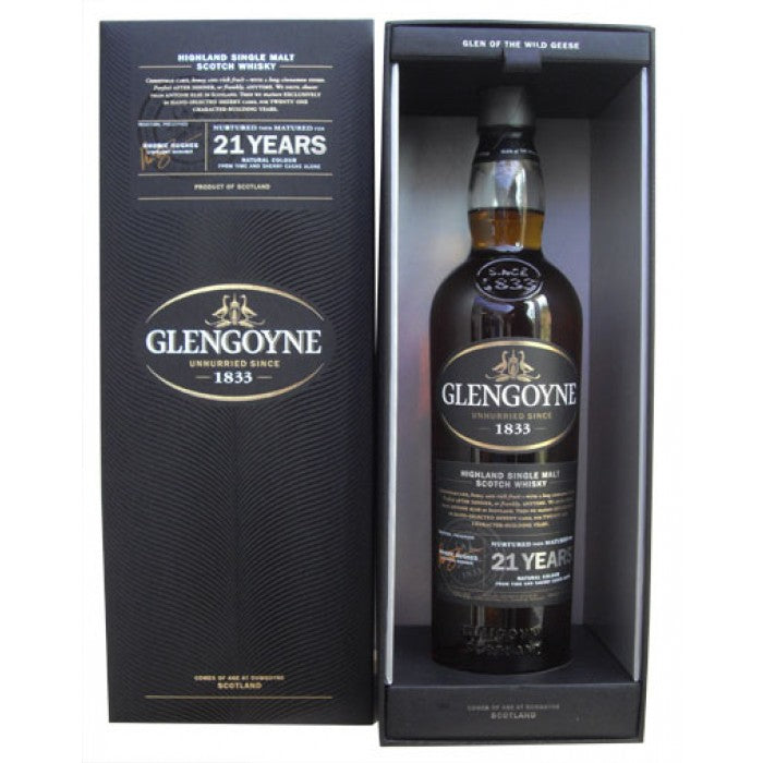Glengoyne 21 yr Whiskey 750ml