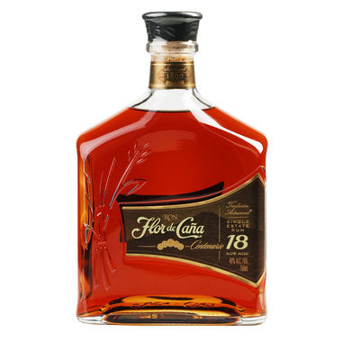 Flor de Cana Centenario 18 yr Single Estate Rum 750ml