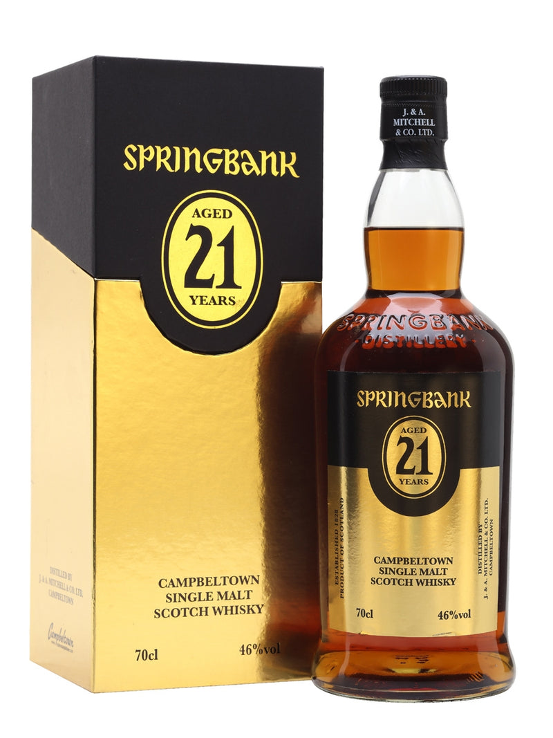 Springbank 21yr Single Malt Whiskey 700ml