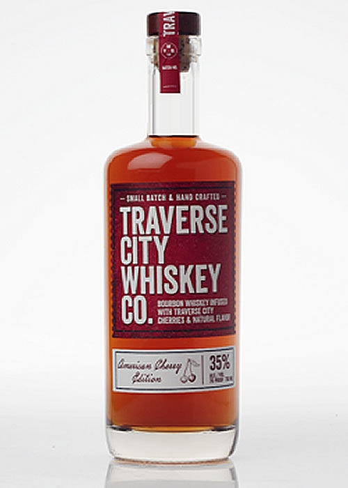 Traverse City Whiskey Co. American Cherry  Spirit Whiskey 750ml