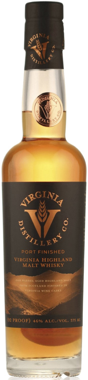 Virginia Distillery Port Cask Finish Highland Whiskey 750ml