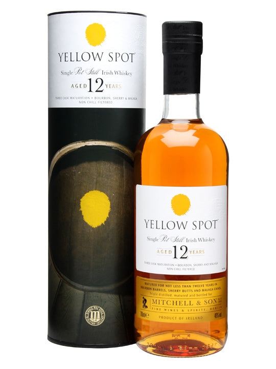 Yellow Spot 12yr Single Pot Still Whiskey 750ml