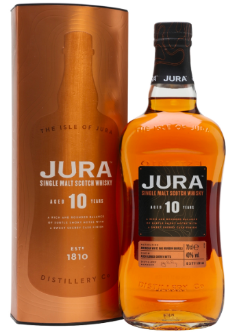 Jura 10 yr Single Malt Whiskey 750ml