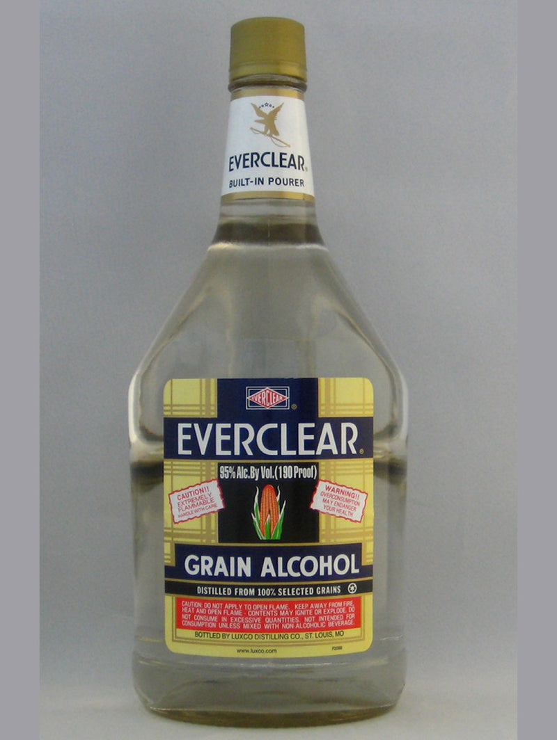 Everclear (Grain Alcohol) Grain 1.75L