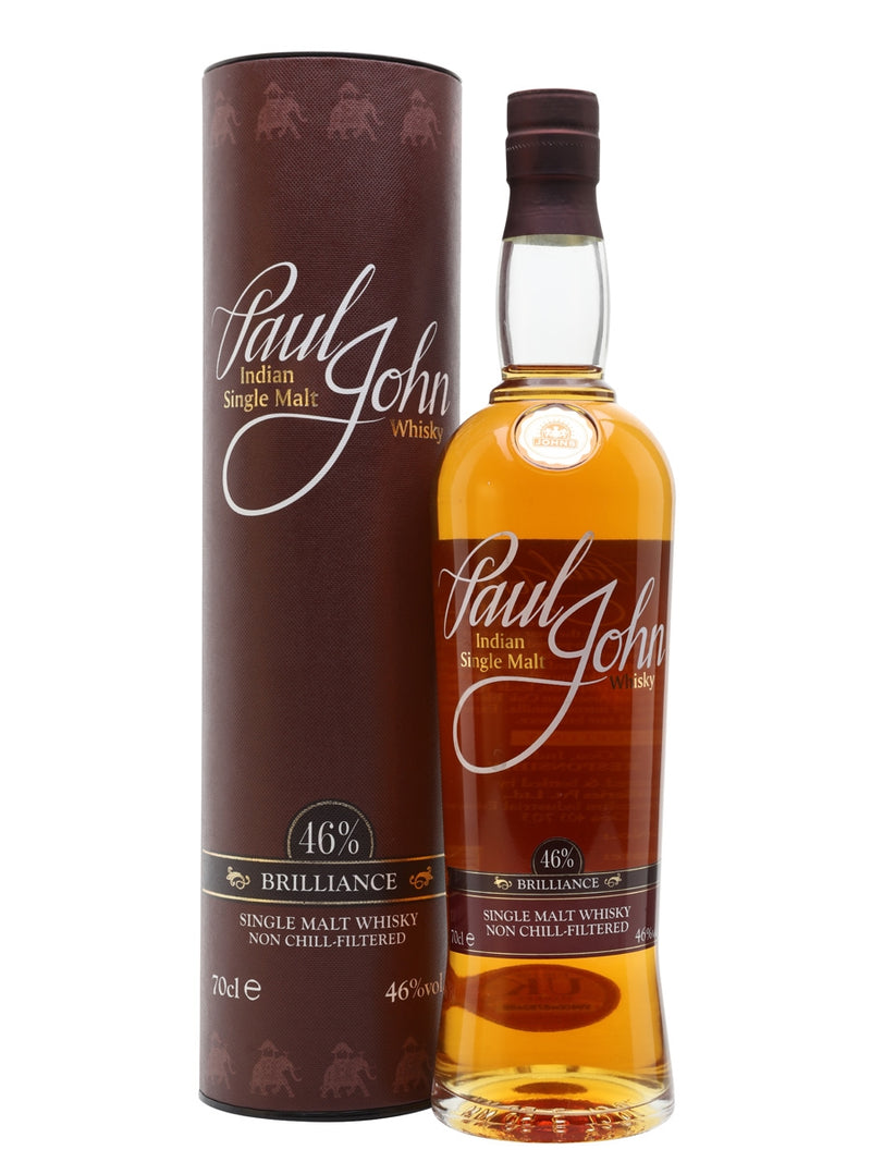 Paul John Brillance Single Malt Whiskey 750ml