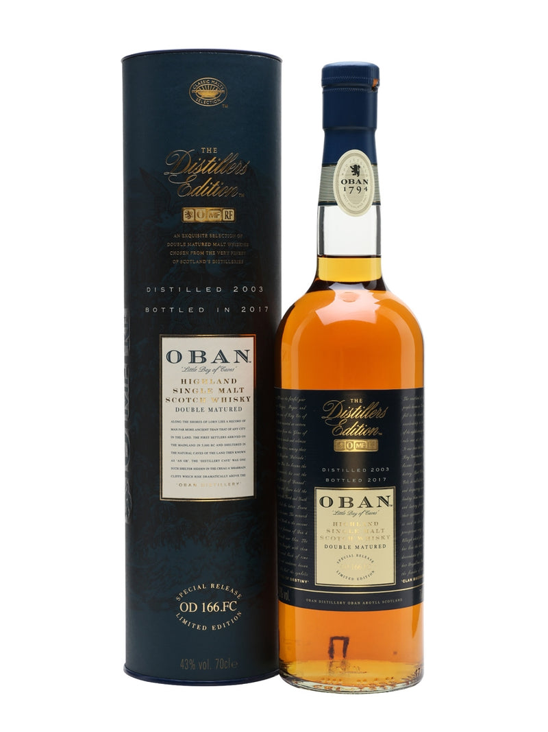 Oban Distillers Editions 2007 bottled 2021 Whiskey 750ml