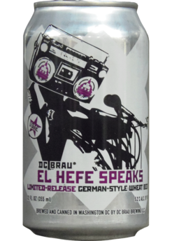 DC Brau Brewing El Hefe Speaks German-Style Wheat Beer 6pk