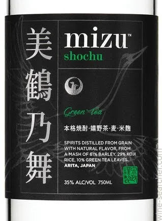 Mizu Shochu Green Tea 'Spinning Cranes' Shochu 750ml