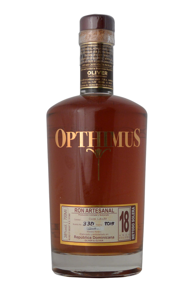 Opthimus 18 yr Rum 750ml