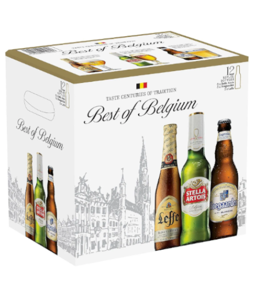 Best of Belgium sampler pack bottles 12pk bottle