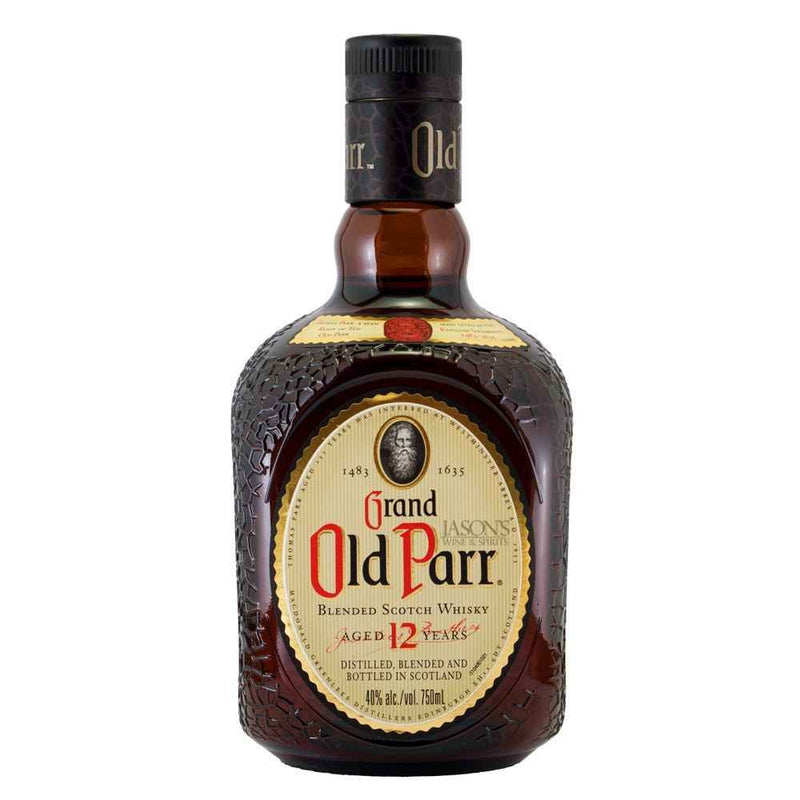 Grand Old Parr 12 yr Blended Whiskey 750ml