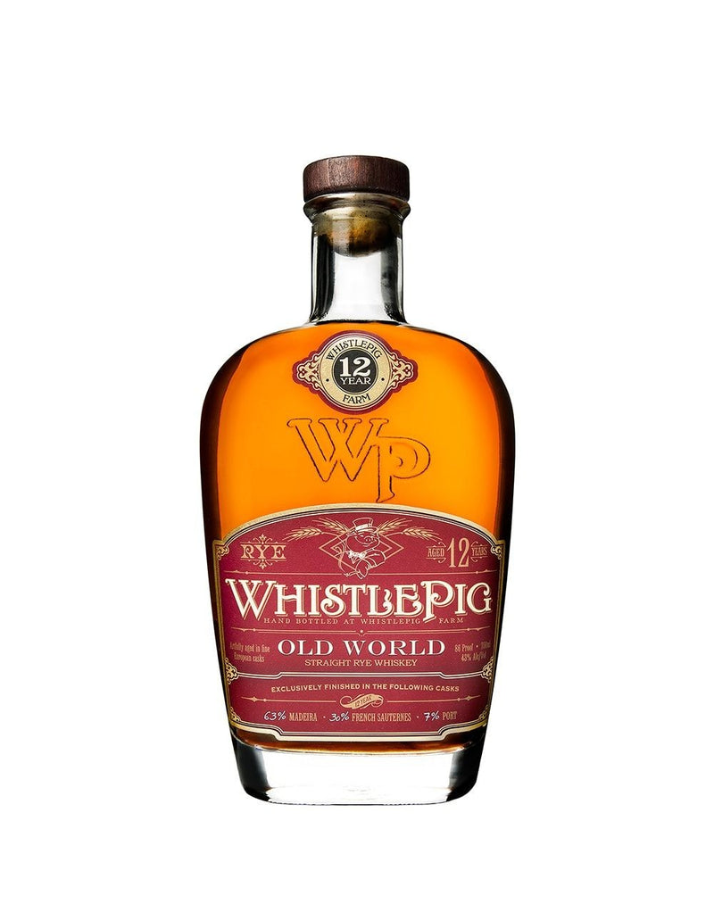 WhistlePig Old World 12yr Rye Whiskey 750ml