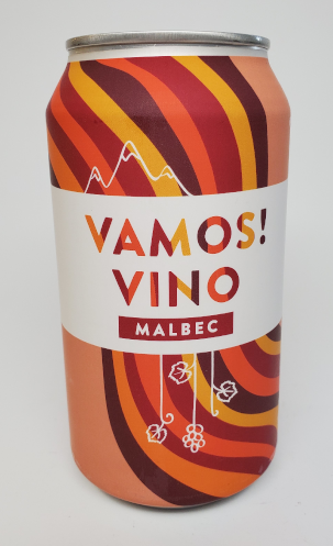 NV Vamos Vino - Malbec can (375ml)