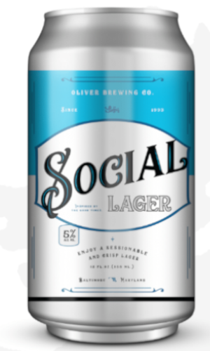 Oliver Brewing - Social Lager 6pk