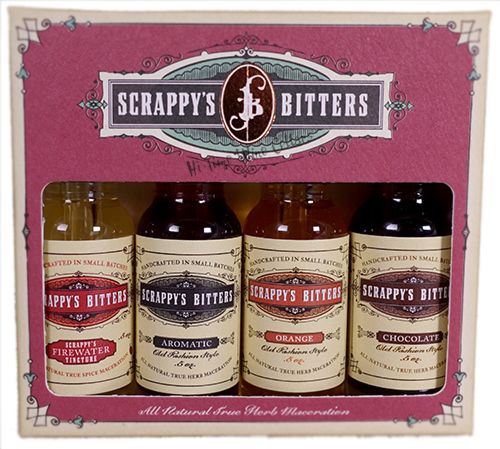 Scrappy's Bitters The Essentials mini set 4pk
