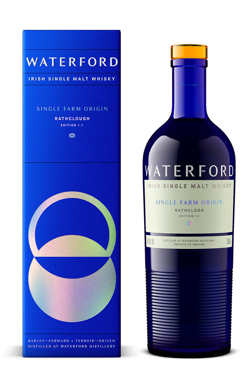 Waterford Single Farm Rathclogh 1.1 Irish Single Malt Whiskey 750ml