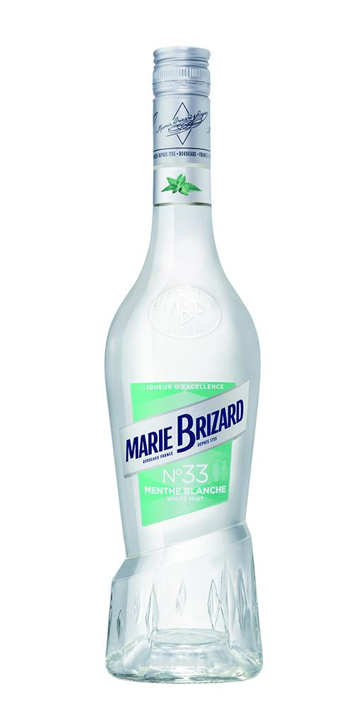 Marie Brizard Creme de Menthe White No. 33 Liqueur 750ml