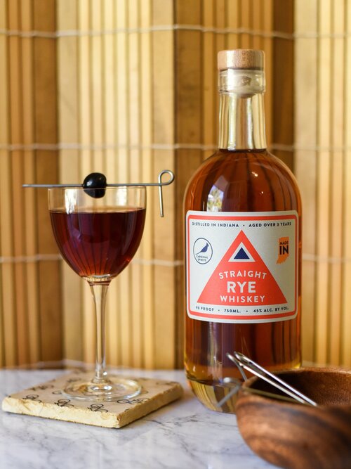 Cardinal Straight Rye Whiskey 750ml
