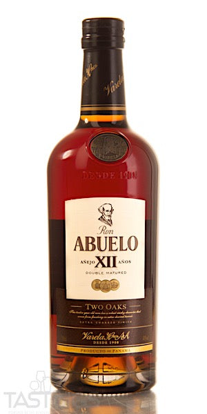 Ron Abuelo 12 yr Anejo Two Oaks Rum 750ml