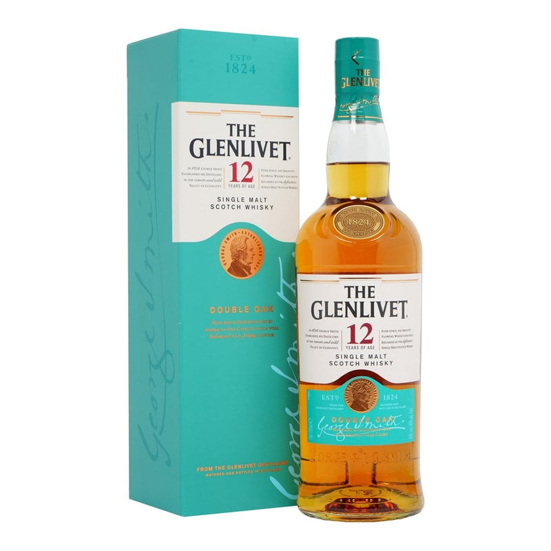 Glenlivet 12 yr Double Oak Single Malt Whiskey 750ml