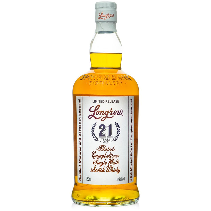 Longrow 21 yr Limited Release Single Malt Whiskey 750ml